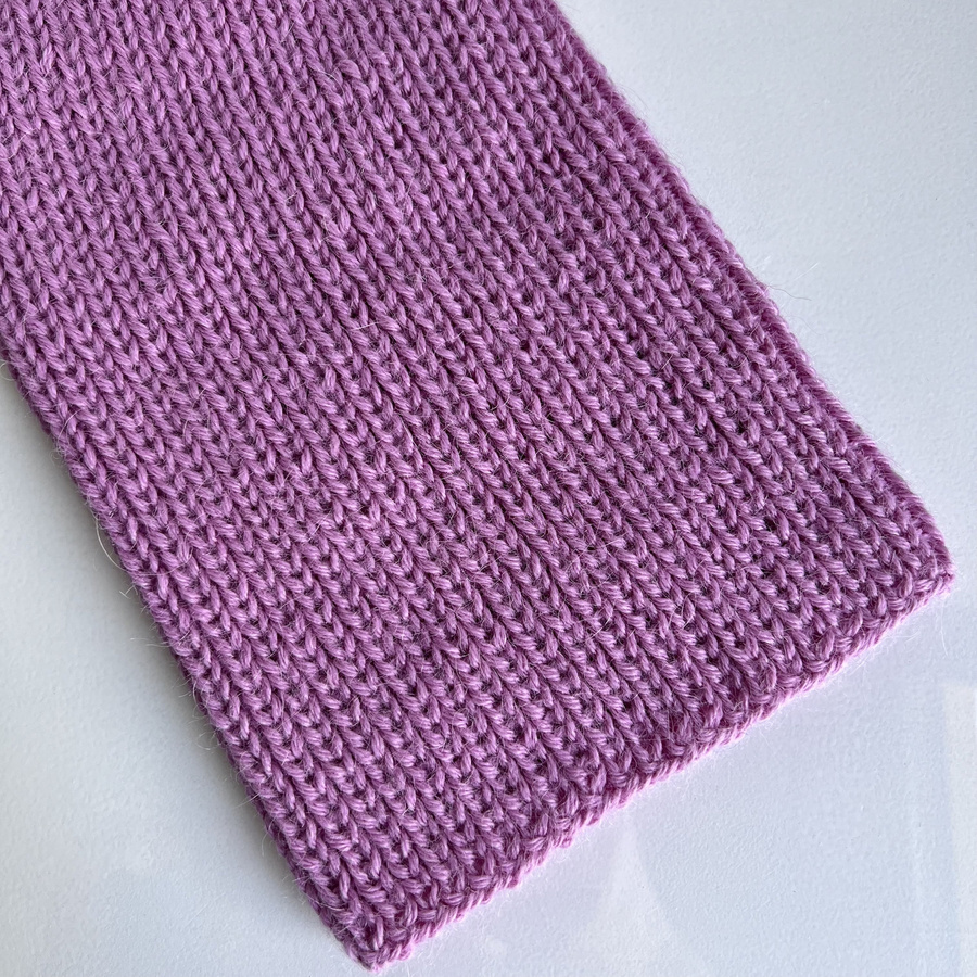 Ręcznie robiona Czapka KIARA 100% Alpaka 3720 Średni róż