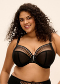 Biustonosz Elomi MATILDA EL8900BLK Plunge Bra Black
