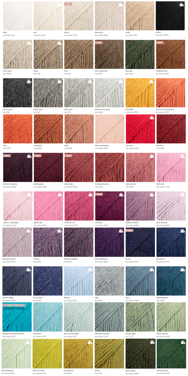 Wełniane Mitenki 100% Alpaka 607 Brąz