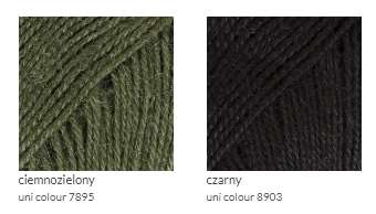 Chusta wykonana ręcznie 100% Alpaka Ametyst