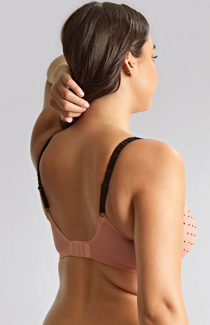 Biustonosz Panache GABRIELLE 11316 Plunge Bra Flocked Spot