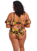 Figi kąpielowe Elomi Swim TIGER VALLEY ES802373BLK Adjustable Bikini Brief Black