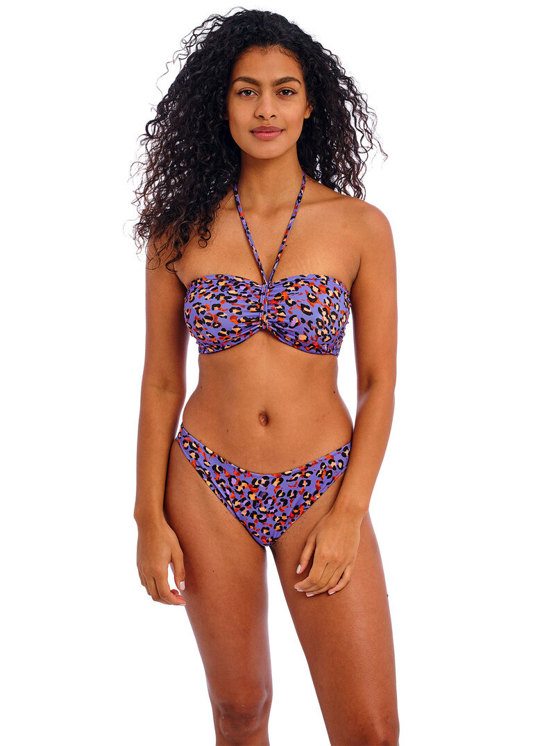 KOMPLET - Kostium kąpielowy Freya Swim SANTIAGO NIGHTS Multi, SANTIAGO NIGHTS Leopard (28F, 32D, 32DD, 34DD, 34E, 34G, 34GG, 36F, 36G)