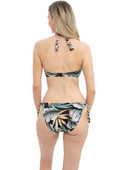 Biustonosz kąpielowy Fantasie Swim BAMBOO GROVE FS501604JET Uw Halter Bikini Top Jet