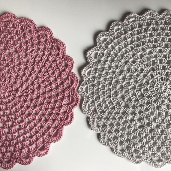 Podkładka z bawełny Szary