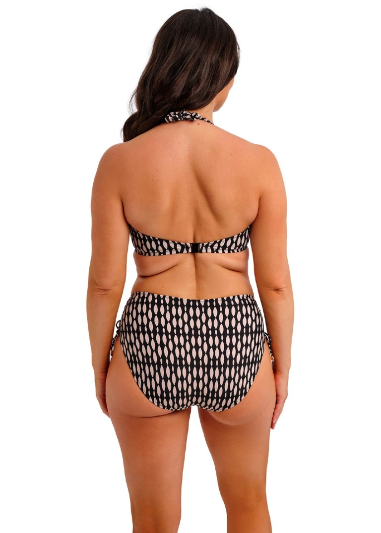 Figi kąpielowe Fantasie SHELL BAY FS506978DEB High Waist Bikini Brief Desert Blush