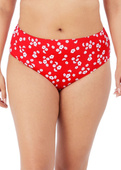 Strój kąpielowy Elomi Swim PLAIN SAILING ES7271RFL + ES7275RFL Non Wired Moulded Tankini Top + Bikini Brief Red Floral