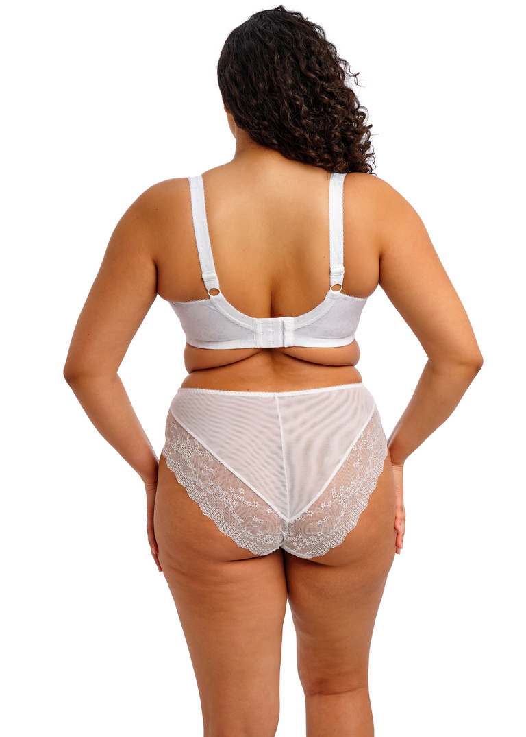 Biustonosz Elomi LUCIE EL4490WHE Uw Plunge Bra - Stretch Pale White