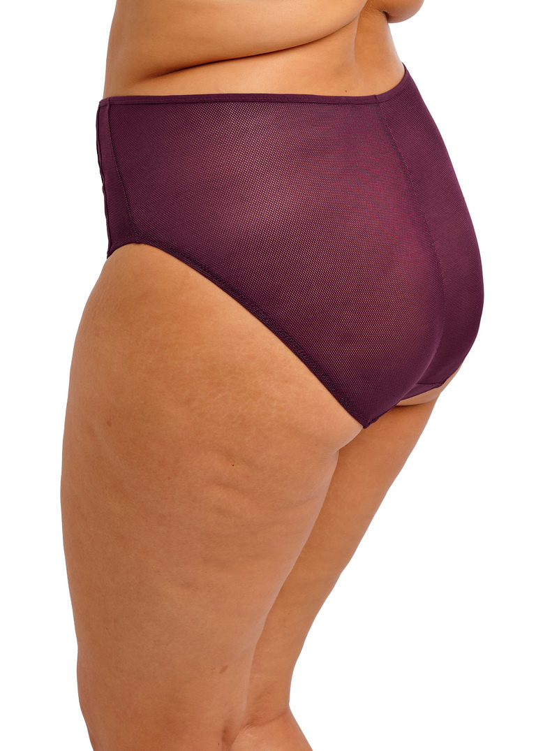 Figi pełne Elomi KINTAI EL301251BLY Full Brief Blackberry