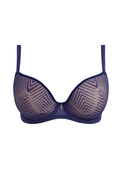 Biustonosz Freya TAILORED AA401131DKS Uw Moulded Plunge T-shirt Bra Dark Sapphire