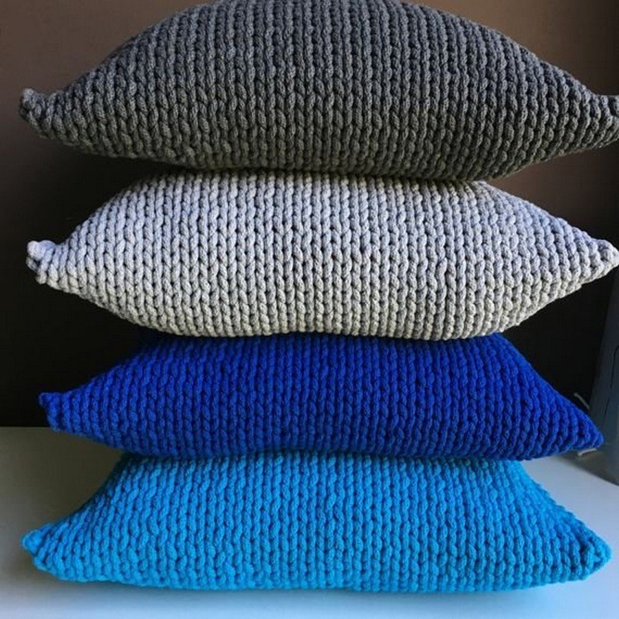 Poduszka ze sznurka bawełnianego MARYSIA