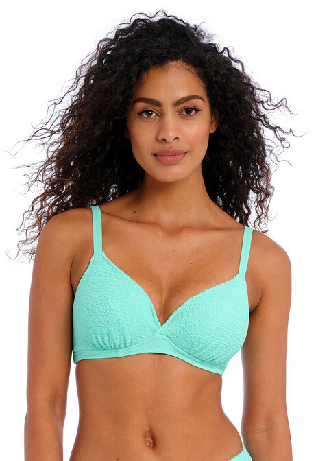 Biustonosz kąpielowy Freya Swim AS203802FRN IBIZA WAVES Uw Plunge Bikini Top Frozen