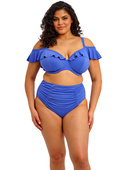 Biustonosz kąpielowy Elomi Swim Plain Sailing ES7282AZE Uw Plunge Bikini Top Azure
