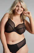 Biustonosz Sculptresse by Panache LIBERTY 10846 Plunge Bra Black