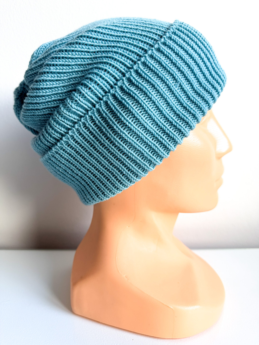 VARELLA – czapka z wełny merino baby merino 10 Turkusowy Jasny
