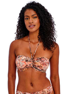 Biustonosz kąpielowy Freya Swim DESERT CAT AS205910SUT Uw Bandeau Bikini Top Sunset