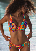 Biustonosz kąpielowy Freya Swim SUN HAZE AS206213MAN Uw High Apex Bikini Top Mandarin