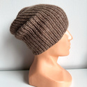 KIARA Beanie 100% Alpaca 618 nugat