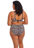 Figi kąpielowe Elomi Swim FIJI FALLS ES802672BLK Mid Rise Bikini Brief Black
