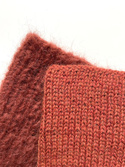 KIARA Handmade Beanie 100% Alpaca 2925 rdza