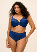Biustonosz Elomi NERINA EL302734FRY Uw Plunge Bra - Stretch French Navy