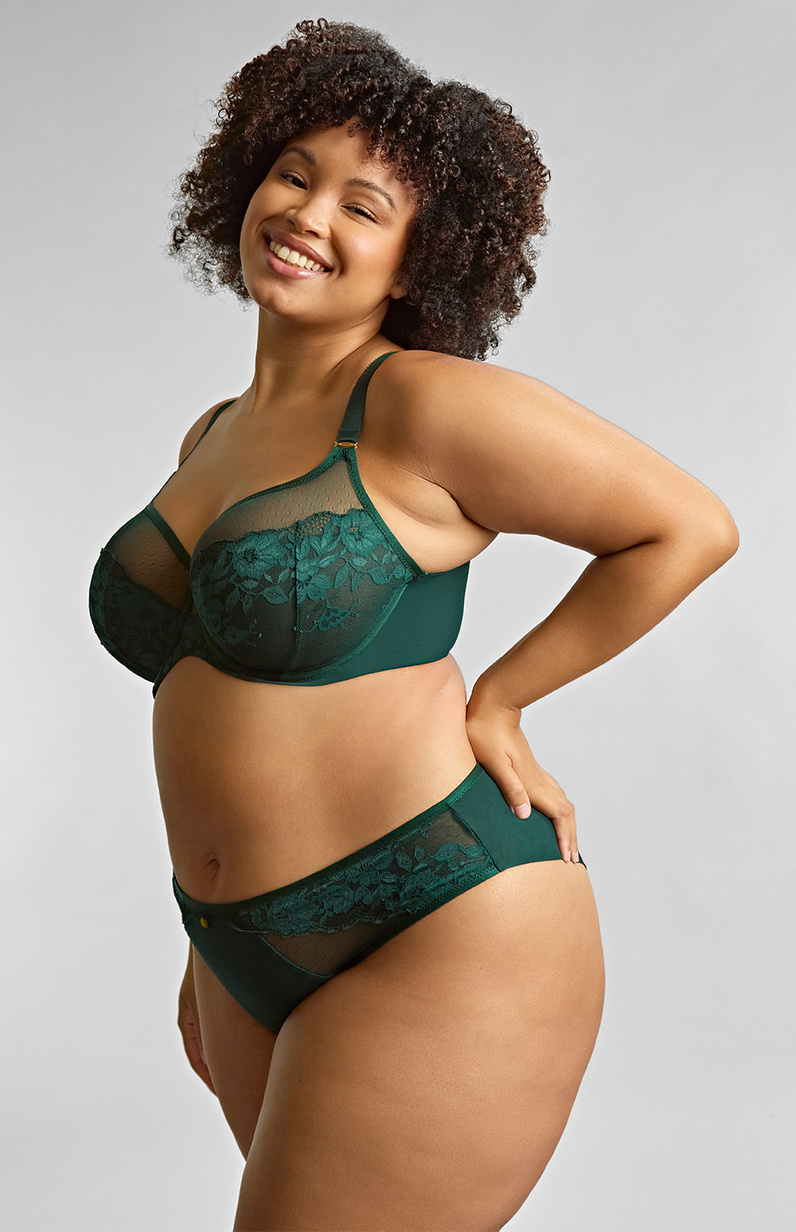 Biustonosz Sculptresse by Panache JOSEPHINE 10855A Full Cup Bra Forest Green