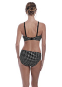 KOMPLET - Strój kąpielowy dwuczęściowy Fantasie Swim SANTA MONICA Black & White - wybierz fasony i rozmiary (30F, 36DD)