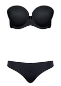 Biustonosz Freya DECO AA4233BLK U/w Moulded Strapless Bra Black