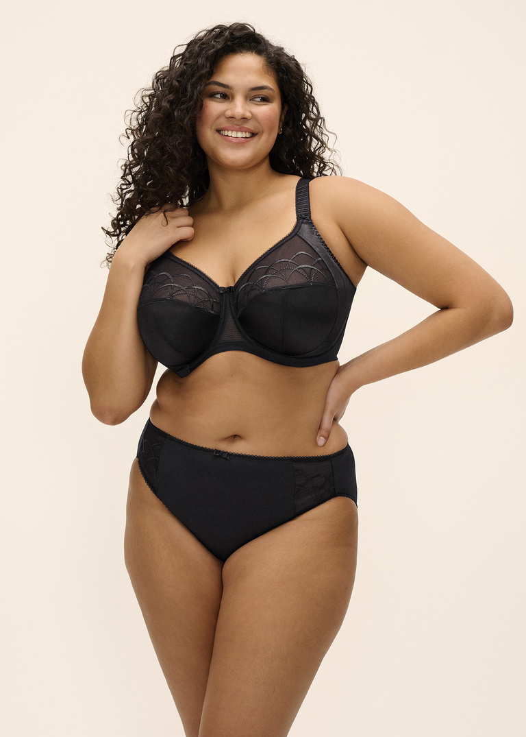 Biustonosz Elomi CATE EL4030BLK Uw Full Cup Banded Bra Black