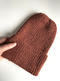 KIARA Beanie 100% Alpaca 9025 Walnut