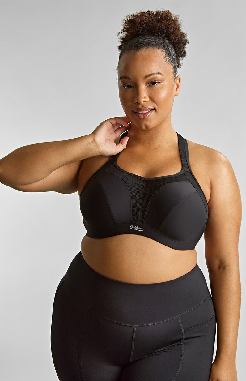 Biustonosz sportowy Sculptresse Panache ACTIVATE 9441 Non Padded Sports Bra Black