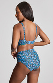 Wysokie figi kąpielowe Panache Swim POSY SW1755B High Waist Bikini Bottoms Posy Print