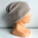 VARELLA Beanie-Mütze aus Merinowolle 63 piaskowa
