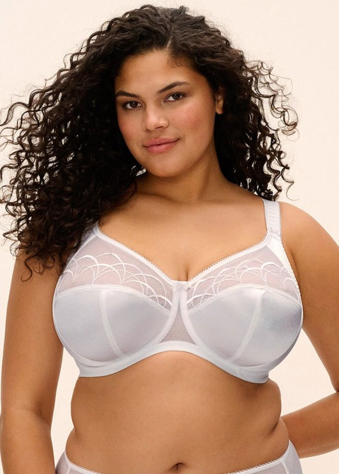 Biustonosz Elomi CATE EL4030WHE Uw Full Cup Banded Bra White