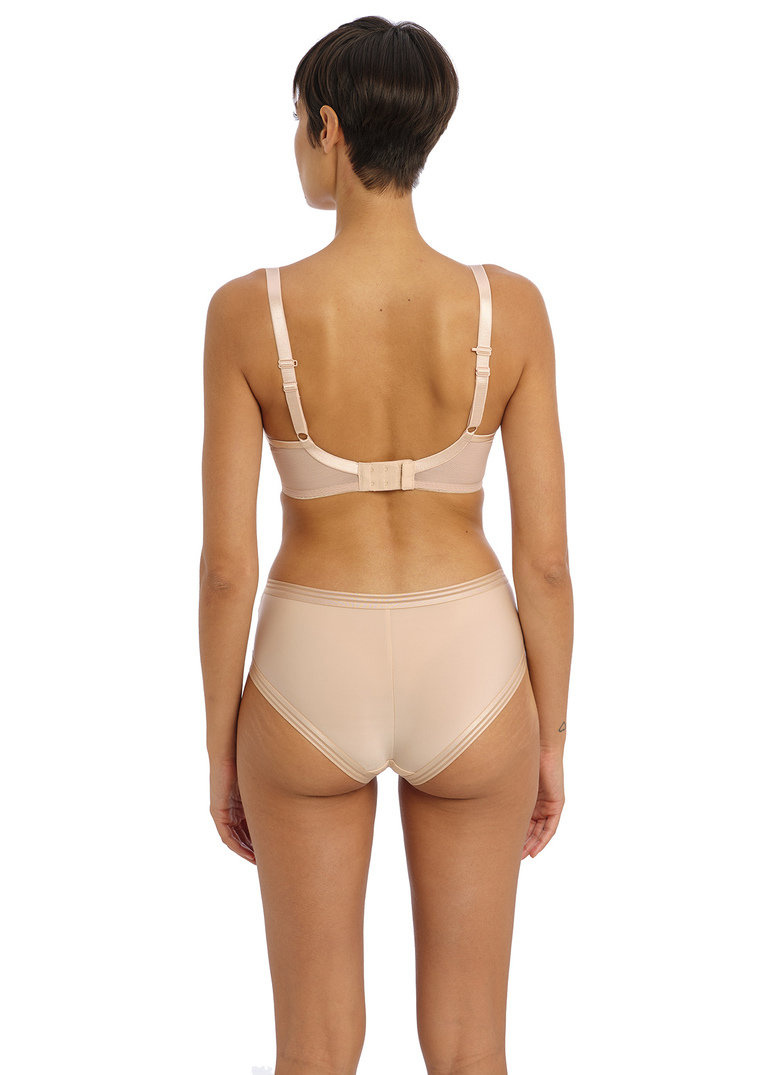 Biustonosz Freya TAILORED AA401131NAE Uw Moulded Plunge T-shirt Bra Natural Beige