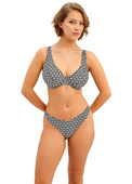 Figi kąpielowe Freya Swim KOH TAO AS207279BLK Brazilian Bikini Brief Black