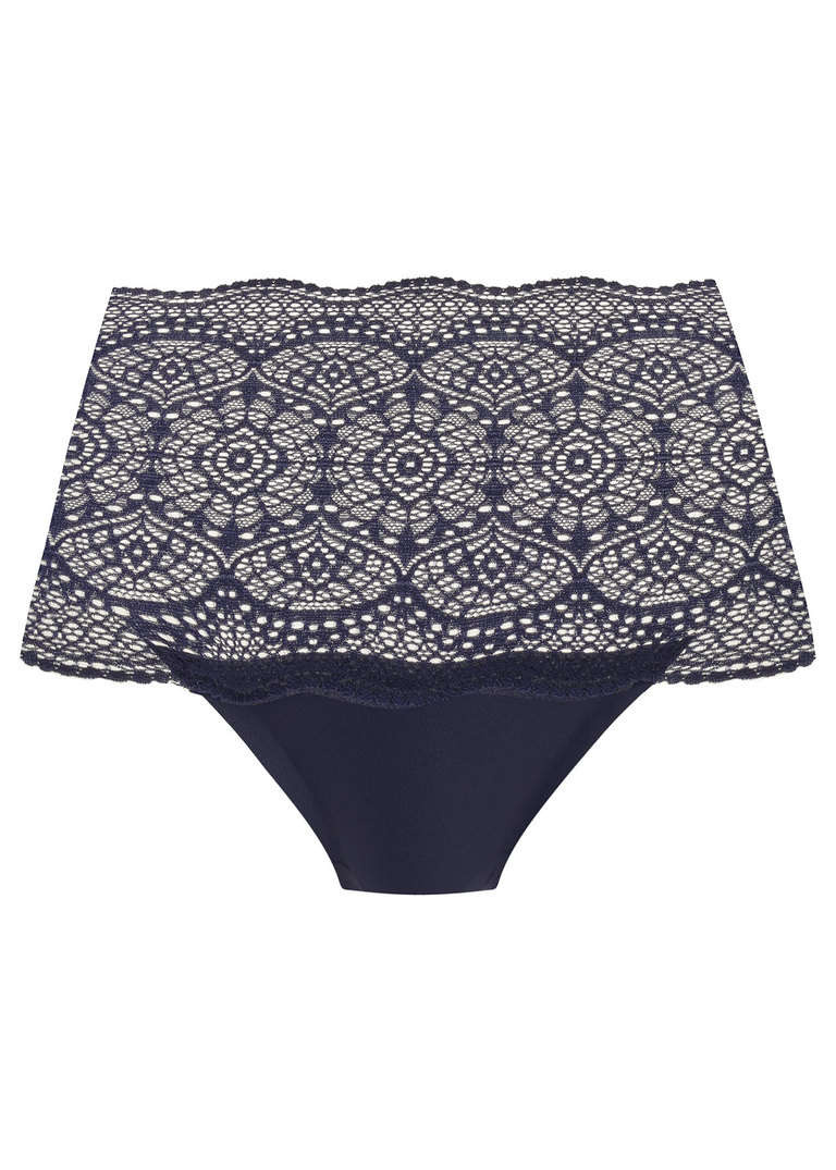 Figi Fantasie LACE EASE FL2330NAY Invisible Stretch Full Brief Navy