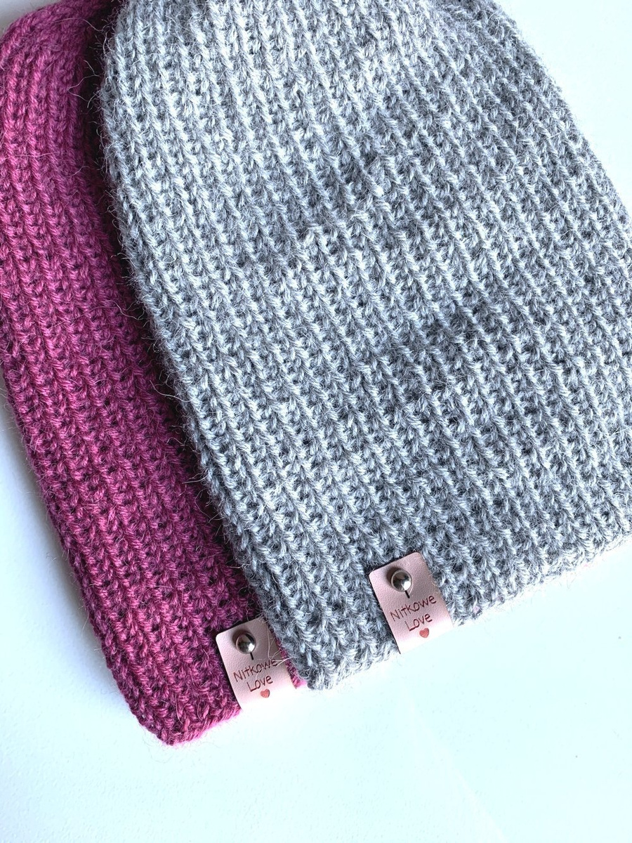 KIARA Beanie 100% Alpaca 501 Light Grey