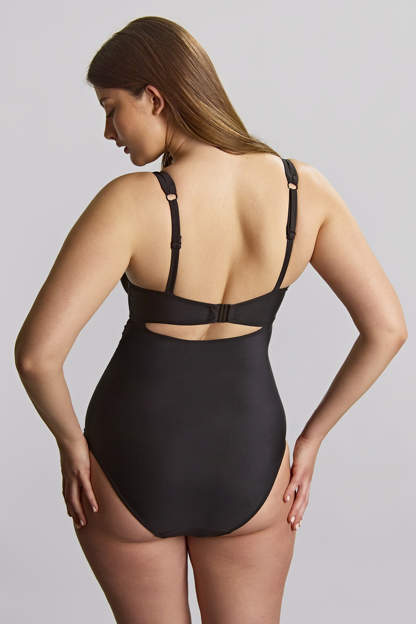 Czarny strój kąpielowy jednoczęściowy Panache Swim SIGNATURE SW2040 ZADIE Full Cup Swimsuit Black