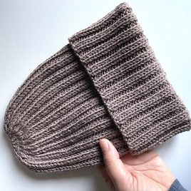 HELLI Handmade Merino Wool Beanie 17 Beige