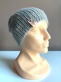 KIARA Beanie 100% Alpaca 501 Light Grey