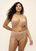 Biustonosz Elomi SMOOTH EL4300SAH Uw Moulded Strapless Bra Sahara