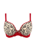 Biustonosz Freya LOVE CRUSH AA403231PIE Uw Moulded Plunge T-shirt Bra Hot Pink Champagne