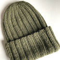 LAURIN Beanie 100% Alpaca 7895 Dark Green