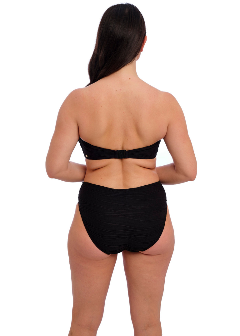 Figi kąpielowe Fantasie BEACH WAVES FS502272BLK Mid Rise Bikini Brief Black