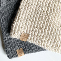 KIARA Beanie 100% Alpaca 517 Medium Grey