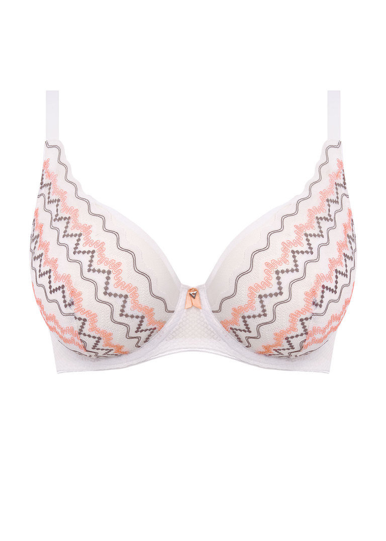 Biustonosz Freya FESTIVAL VIBE AA5621WRL Uw High Apex Bra White Coral