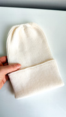 VARELLA – czapka z wełny merino baby merino 01 biały