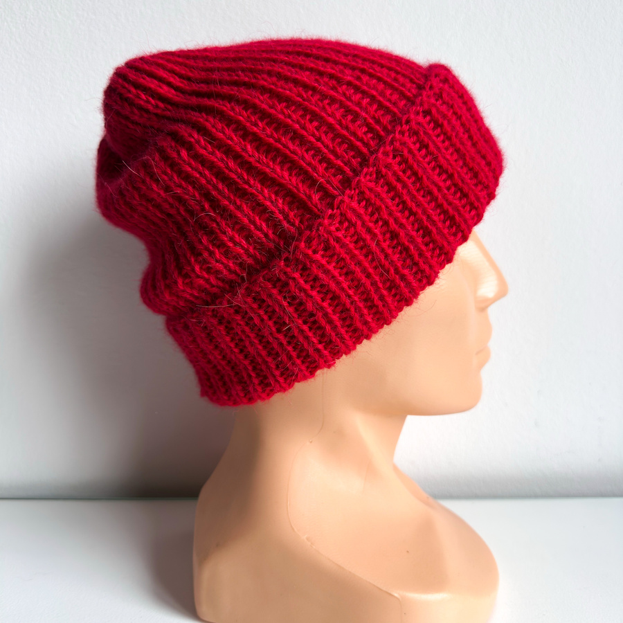 KIARA Beanie 100% Alpaca 3620 Red