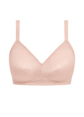 Braletka Wacoal BACK APPEAL WA852303253 Wire Free Bra Rose Dust